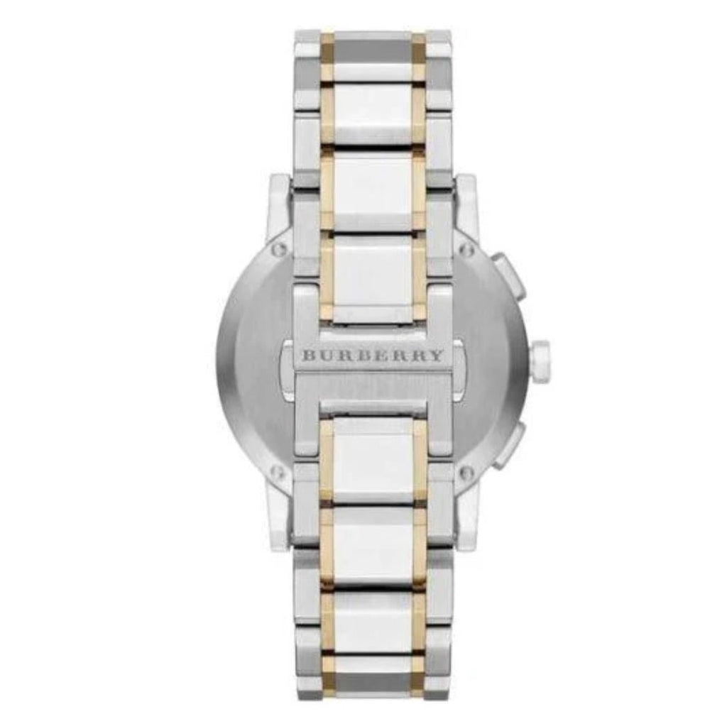 Burberry BU9751 Unisex Watch – Two-Tone Stainless Steel & Silver