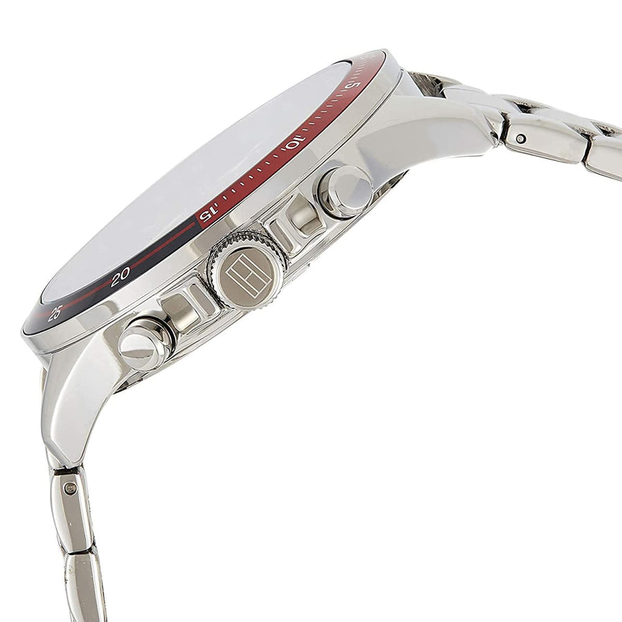 Tommy Hilfiger 1791718 Mens Watch Stainless Steel With Blue Dial