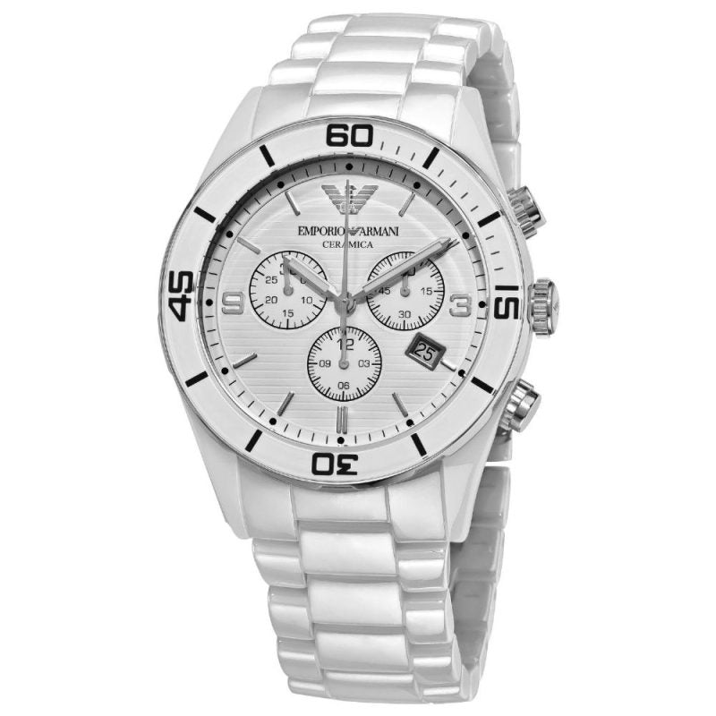 Emporio Armani AR1424 Silver Stainless Steel Watches For Men