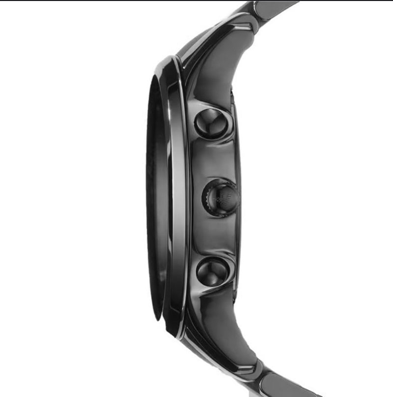 Ar1452 Emporio Armani Ar1452 Mens Watch Ceramic Black Strap With Black Dial ...