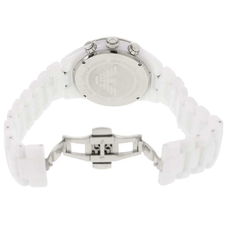 Emporio Armani AR1456 White Ceramica Watch For Women
