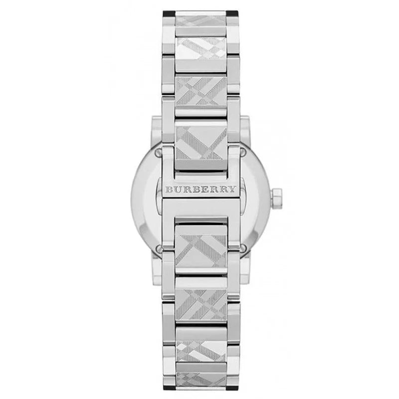 Burberry BU9233 Silver Stainless Steel Strap With Silver Dial Watch For Women