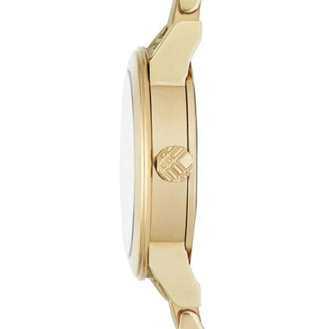 Burberry BU9234 Yellow Gold Stainless Steel Strap With Gold Dial Watch For Women