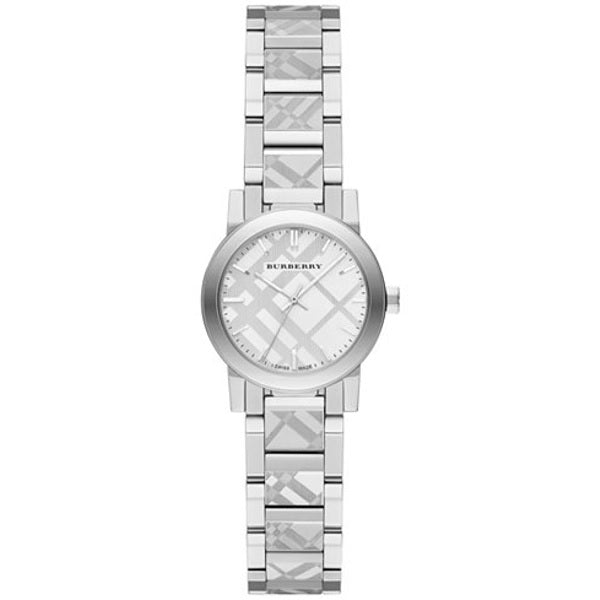 Burberry BU9233 Silver Stainless Steel Strap With Silver Dial Watch For Women