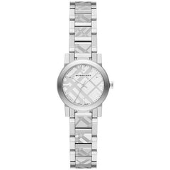 Burberry BU9233 Silver Stainless Steel Strap With Silver Dial Watch For Women