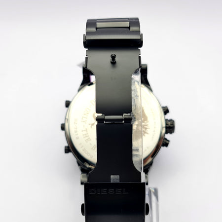 Diesel DZ7312 Mens Watch Stainless Steel Black With Gold Dial
