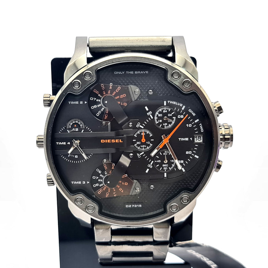 Diesel DZ7315 Mens Watch Stainless Steel Grey Dial