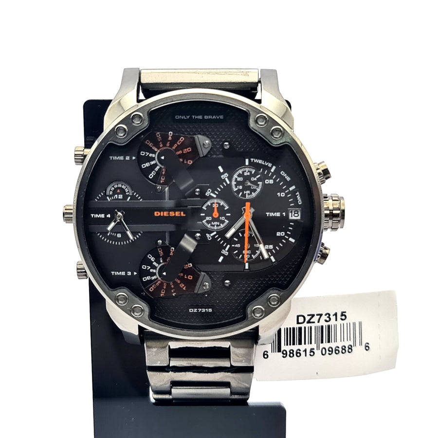 Diesel DZ7315 Mens Watch Stainless Steel Grey Dial