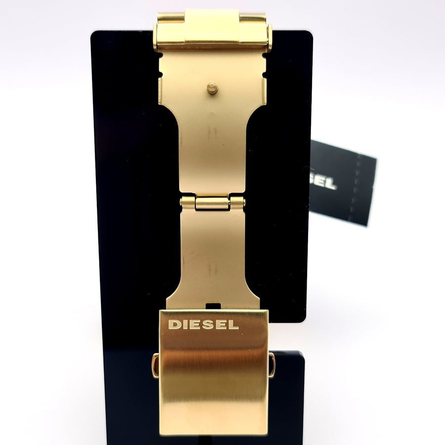 Diesel DZ4360 Mens Watch Stainless Steel Gold Dial