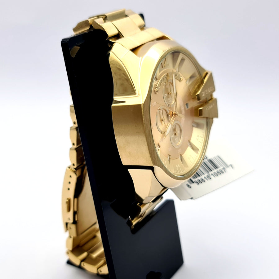 Diesel DZ4360 Mens Watch Stainless Steel Gold Dial