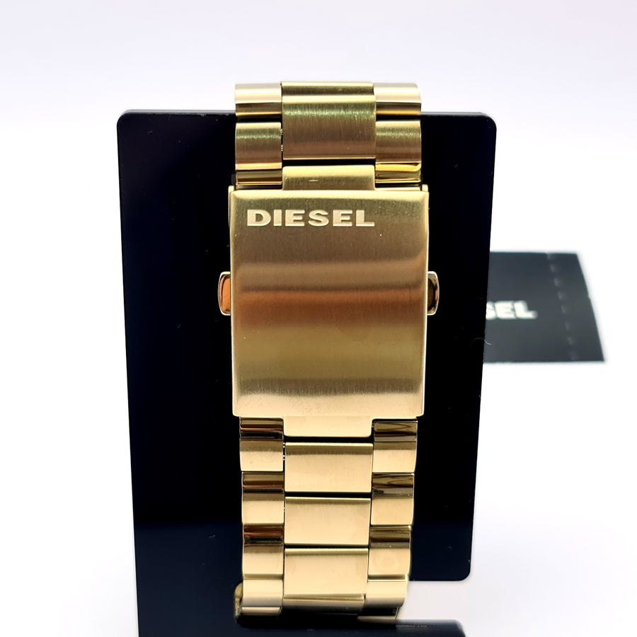 Diesel DZ4360 Mens Watch Stainless Steel Gold Dial