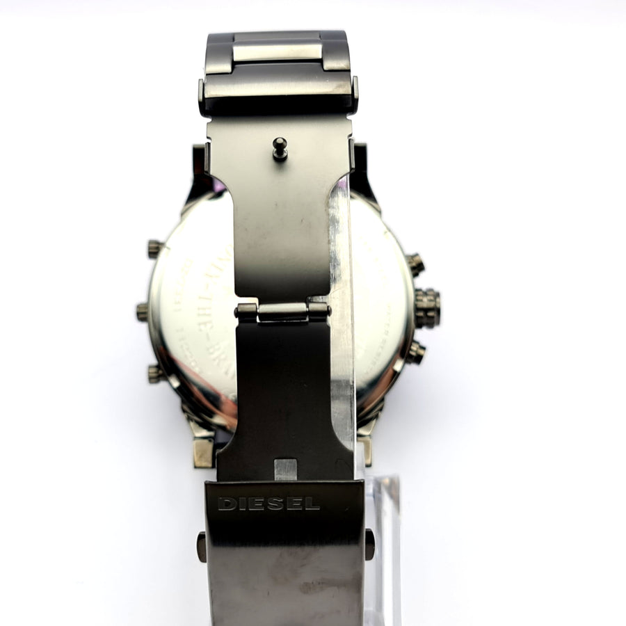 Diesel DZ7331 Grey Stainless Steel With Blue Dial Mens Watch