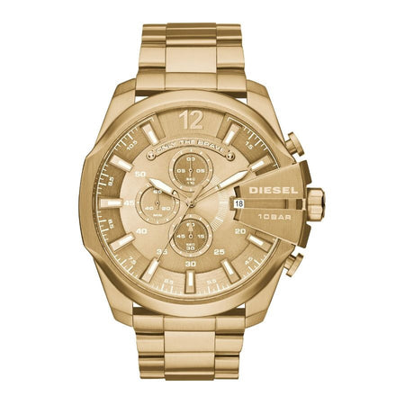 Diesel DZ4360 Mens Watch Stainless Steel Gold Dial
