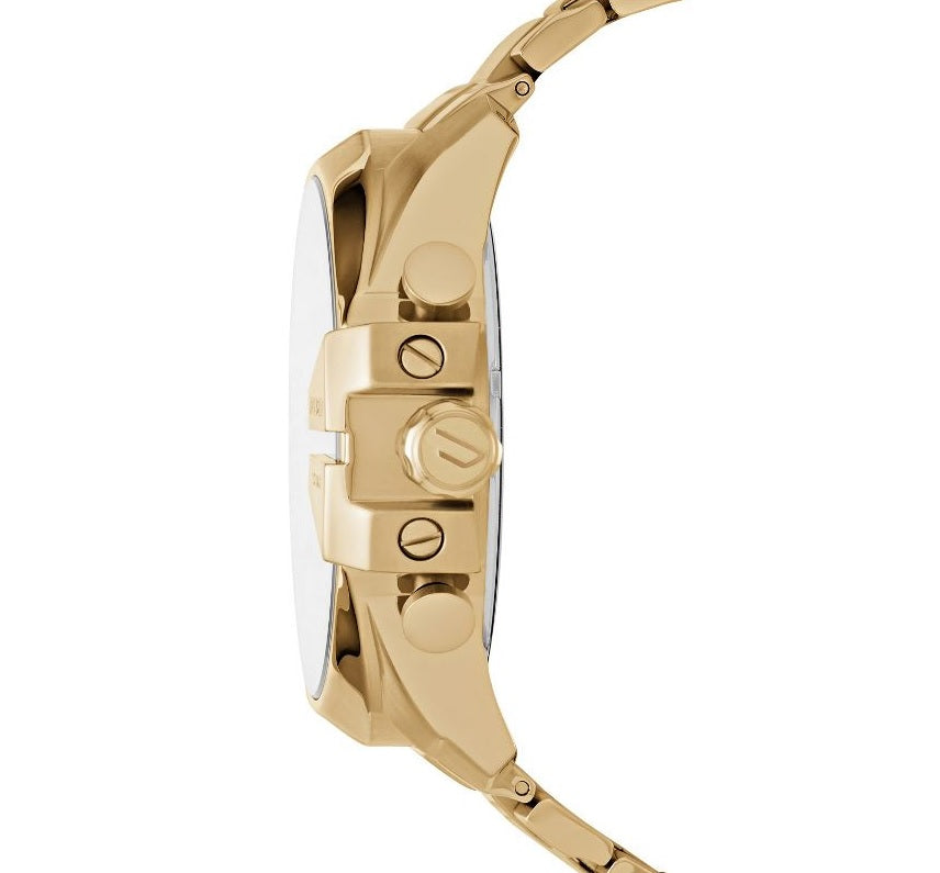 Diesel DZ4360 Mens Watch Stainless Steel Gold Dial