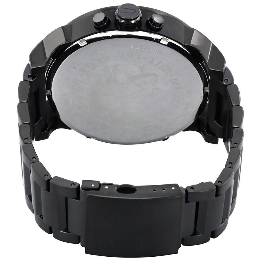 Diesel DZ7395 Black Stainless Steel Iridescent Dial Mens Watch