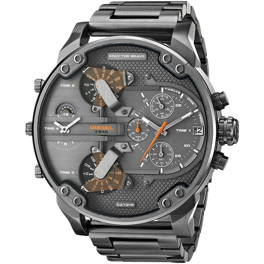 Diesel DZ7315 Mens Watch Stainless Steel Grey Dial