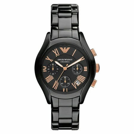 Emporio Armani AR1411 Black Stainless Steel Watches For Men