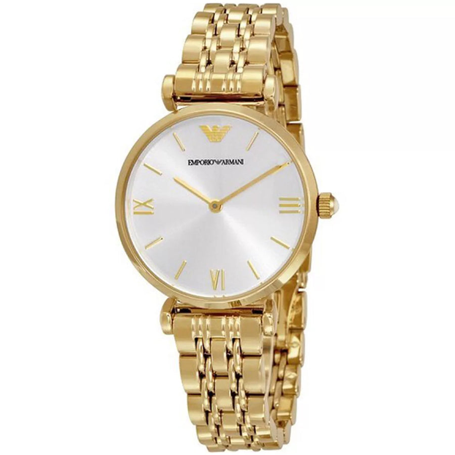Emporio Armani Ar1877 Gold Stainless Steel Watches For Women