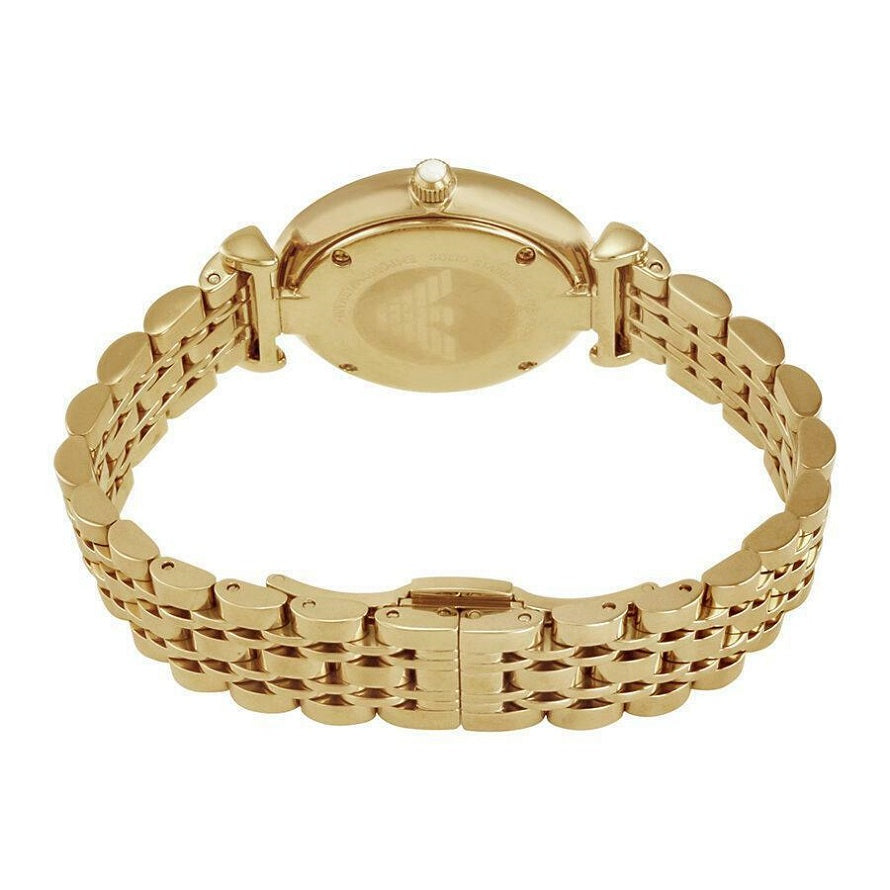 Emporio Armani Ar1877 Gold Stainless Steel Watches For Women