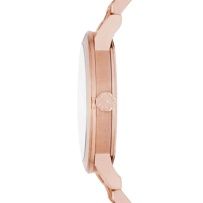 Burberry BU9039  Rose Gold Stainless Steel Strap With Gold Dial Watch For Unisex