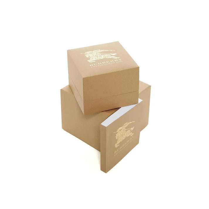 Burberry BU9039  Rose Gold Stainless Steel Strap With Gold Dial Watch For Unisex