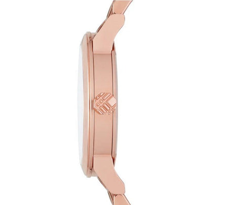 Burberry Women’s Watch Stainless Steel Rose Gold Strap With Rose Gold Dial BU9146 The City