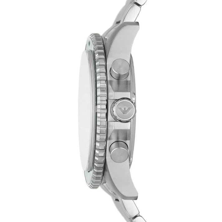 Emporio Armani AR11500 Silver Stainless Steel Watches for Men