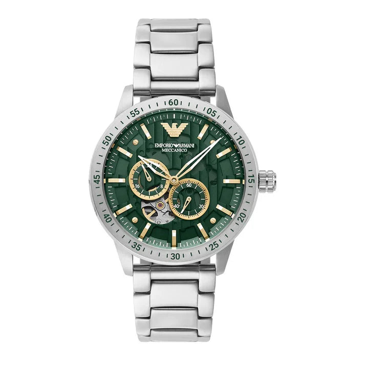 Emporio Armani AR60053 Silver Stainless Steel Watch for Men