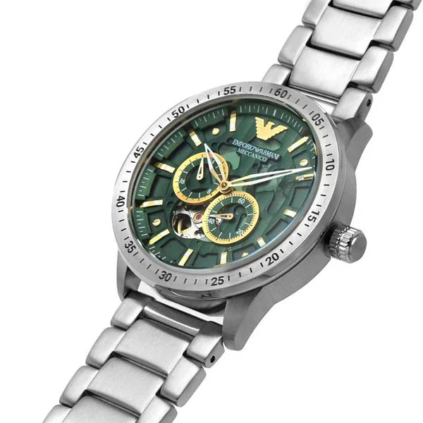 Emporio Armani AR60053 Silver Stainless Steel Watch for Men