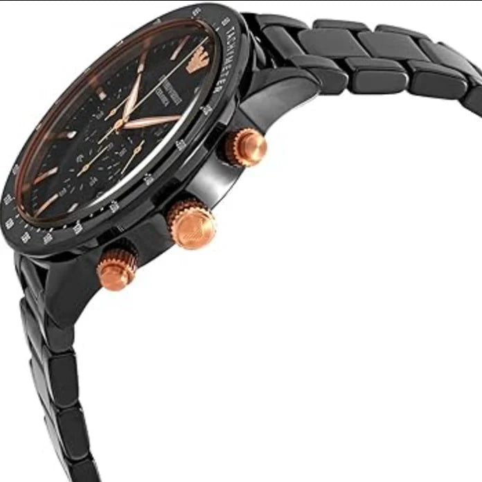 Emporio Armani AR70002 Black Ceramic And Stainless Steel Men's Watches