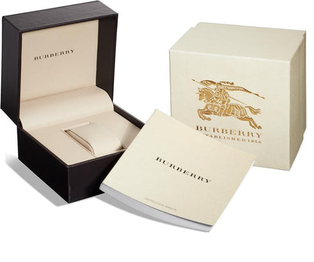 Burberry luxury watch case for safe travel and watch storage