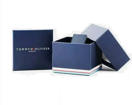 Tommy Hilfiger 1791474 Mens Watch Blue Rubber Strap With Blue Dial