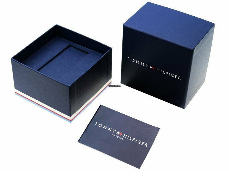 Tommy Hilfiger 1791560 men's watch with blue dial and blue stainless steel strap